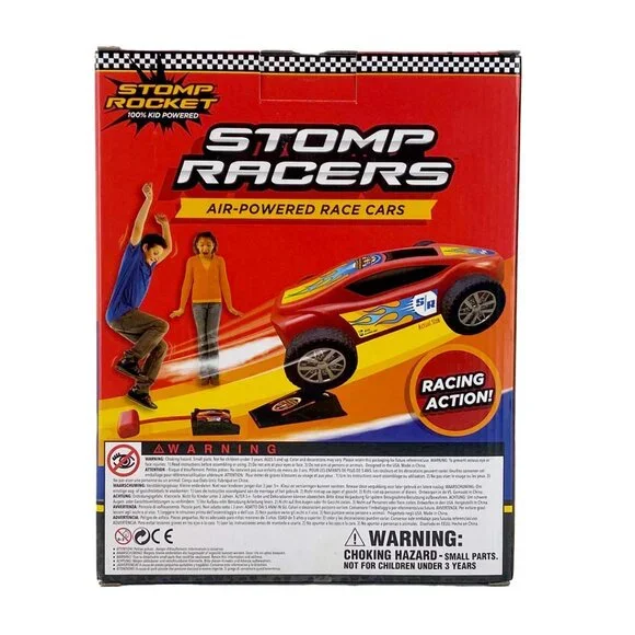 Stomp Rockets | Stomp Racers Air-Powered Race Car | For Ages 5+ - Picture 2 of 3